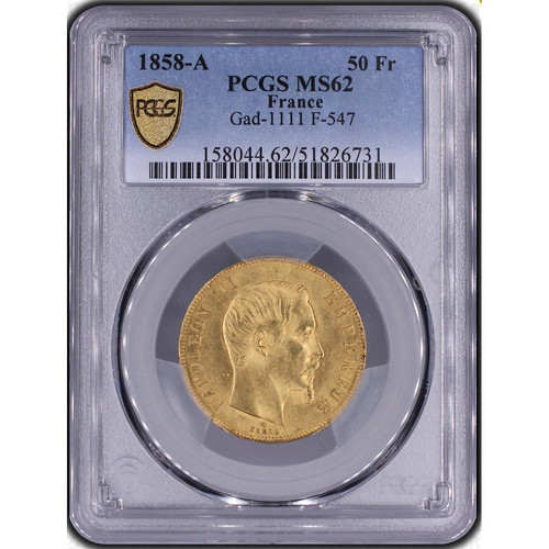 Second empire francs - second-empire-50,
