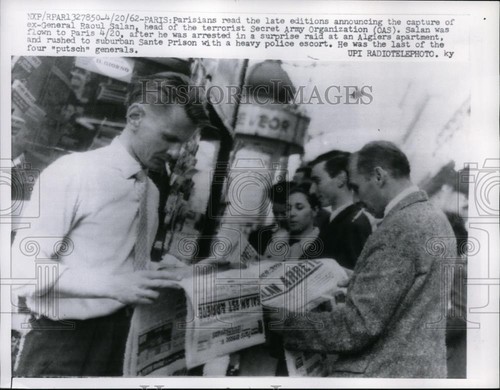 1962 press photo - 1962,