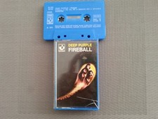 RARE K7 CASSETTE AUDIO TAPE DEEP PURPLE FIREBALL 1971