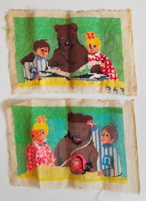 BONNE NUIT LES PETITS – NOUNOURS, PIMPRENELLE ET NICOLAS – 2 canevas années 60