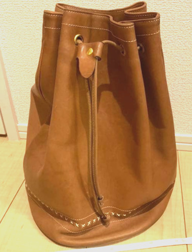 Sac dos seau cuir - sac, à