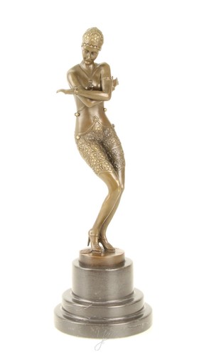 Sculpture bronze art déco - en,