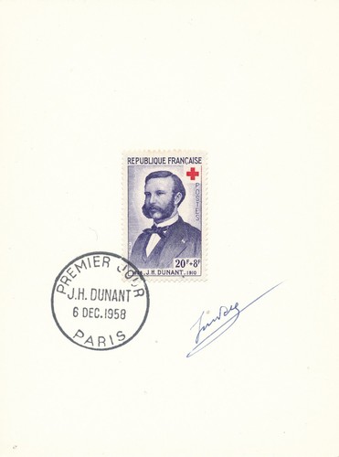 France croix rouge 1958 - france,