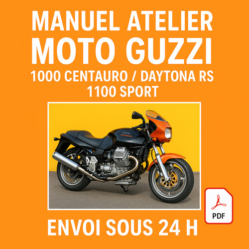 Manuel atelier moto guzzi 1000 - guzzi,