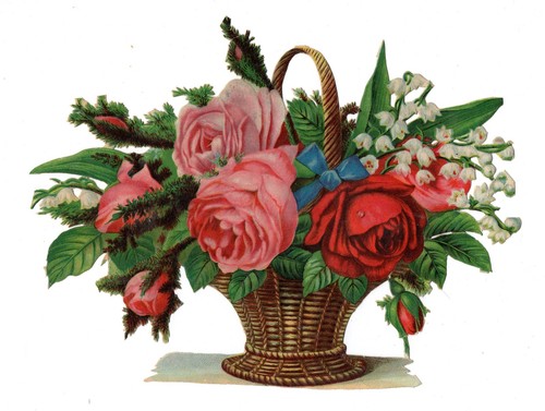 Chromo grand format - , panier