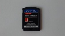 Metal Gear Solid HD Collection Metal Gear Solid 2 et 3 sur PS Vita !!!!