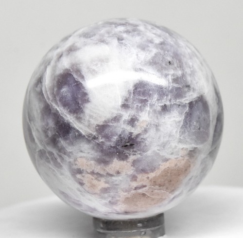 Sphère lépidolite polie - sphère, de