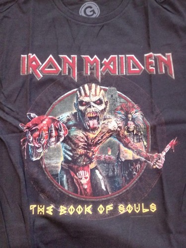 Iron maiden shirt brodé - iron,