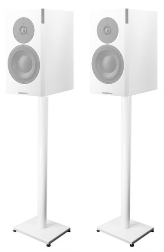 White steel stands - (2),