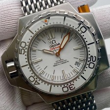Omega Seamaster PloProf 224.30.55.21.04.001 Acier Blanc Cadran Automatique Homme