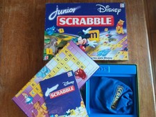 Jeu de société: SCRABBLE JUNIOR DISNEY. Complet.