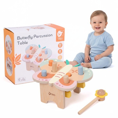 Marteau papillon pastel