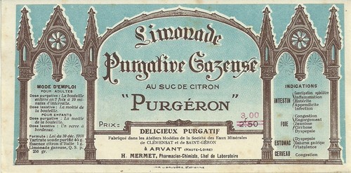 étiquette limonade