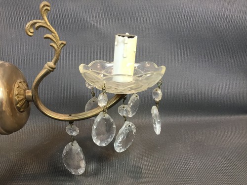 Antique wall sconce brass - antique, lamp