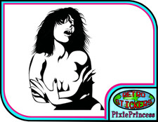 Sexy Femme Nue H2 Autocollant