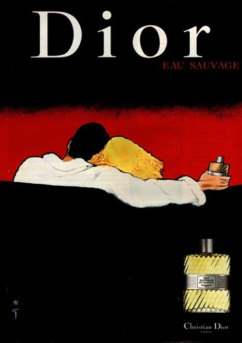 Publicité papier parfum - publicité,