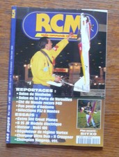   RADIO COMMANDE MAGAZINE n°205 1998 Encart plan: Bitxo Moto-planeur léger