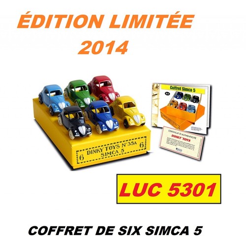 Coffret neuf simca 5 - coffret, de