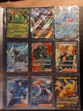 Collection De 46 Cartes Pokemon Ultra Rare Full Art Shiny Etc... Avec Classeur