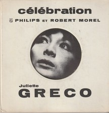 Livre Disque 45T. Juliette GRÉCO. célébration - 1969 - PHILIPS et ROBERT MOREL