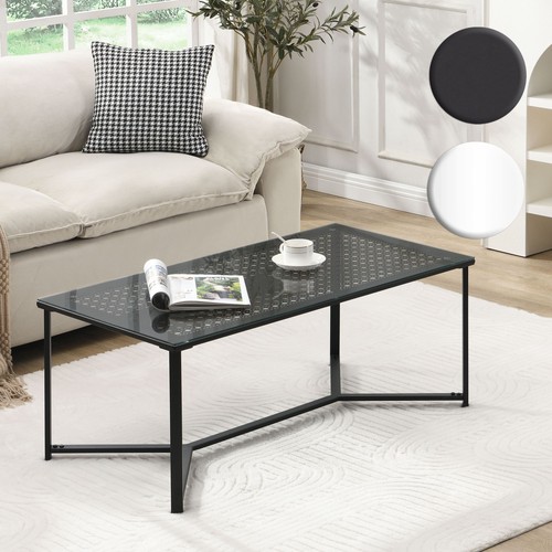 Finebuy table canapé verre - de,
