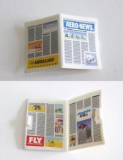 PLAYMOBIL (C450) AEROPORT - Journal Recto-Verso Aero-News Taxi 3199