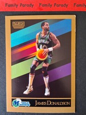 James Donaldson 63 Dallas Mavericks Carte Skybox 1990-91 NBA Basket Ball
