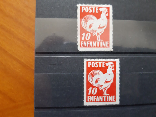 France poste enfantine 2x10 - france,