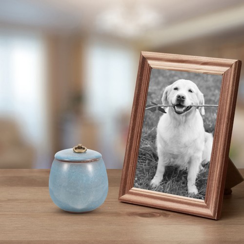 Urne chien ceramique - urne,