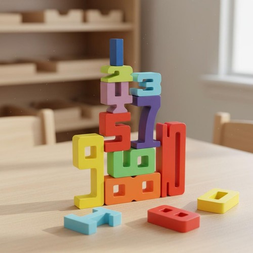 Blocs construction chiffres - blocs,
