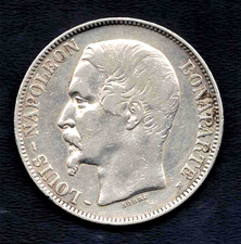 5 FRANCS NAPOLÉON III TÊTE