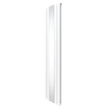 Radiateur Plat Miroir Intégré Double Colonne Vertical Blanc 1800 x 425mm