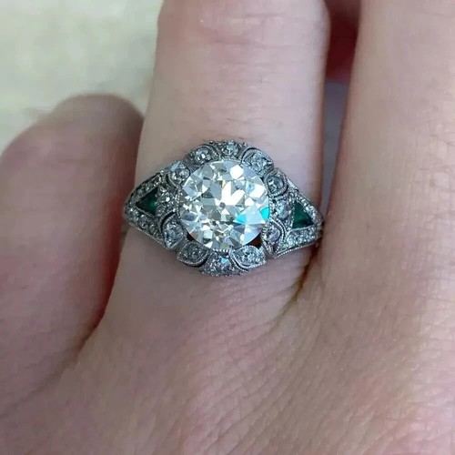 Bague fiançailles en or - fiançailles, fn