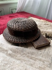 Chapeau En Paille Tressé