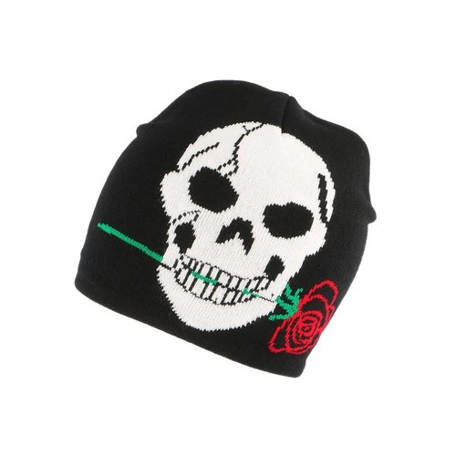 Bonnet biker noir avec - bonnet,