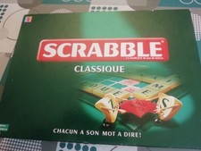 ***   JEU  SCRABBLE  CLASSIQUE  MATTEL   ***