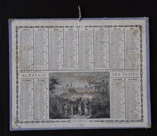Calendrier almanach des postes - calendrier,