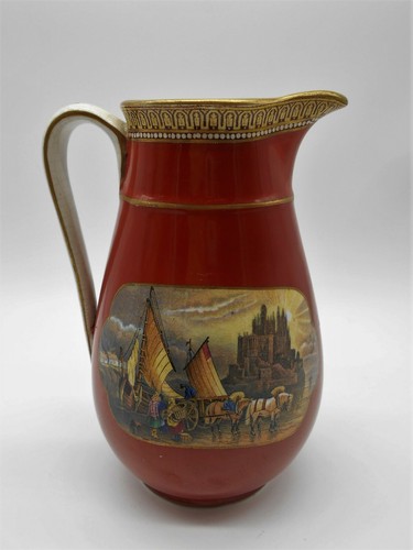 Fabuleux ancien pichet scène - fabuleux,