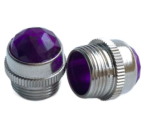 Bouton jewel violet fender - x1,