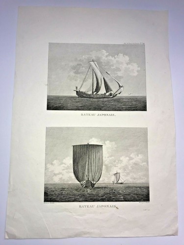 Japanese boats 1797 voyage - 1797, de
