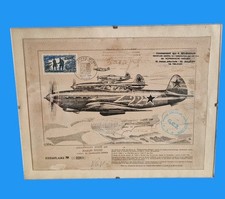 WW2 Lithographie aviation