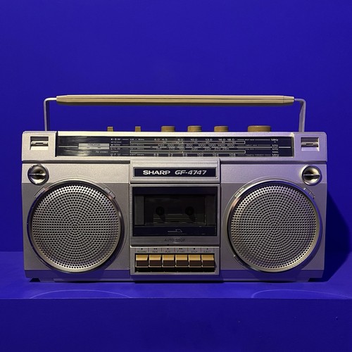 Sharp gf4747 vintage boombox - gf4747,