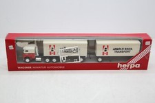 HERPA - Camion americain double remorque "ARNOLD BROS. TRANSPORT" -  1:87 - NEUF