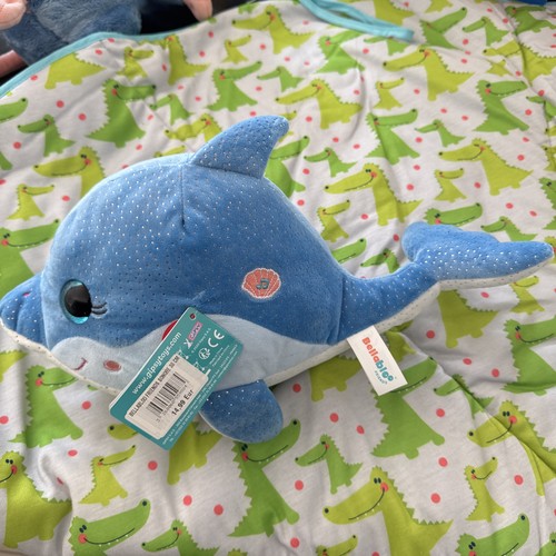 Peluche dauphin musicale - dauphin,