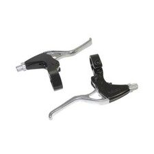 Levier de frein vtt/vtc 3 doigts alu pour v-brake course du levier reglable