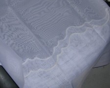 Rideau - Voilage transparent, brodé - 1 pan - 1,75 x 3,05 m