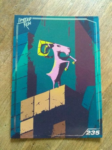 Limited run trading card - limited,