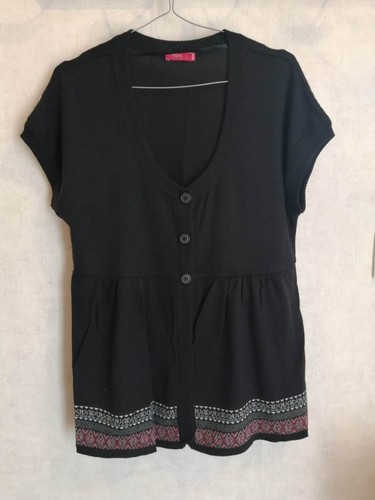 Gilet noir sans manches
