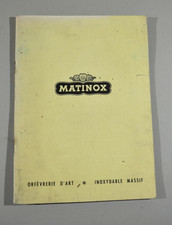 Catalogue Matinox Orfèvrerie