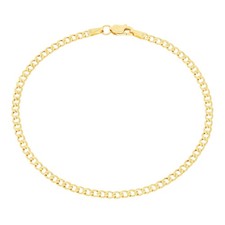 10K or Jaune 2.5mm Hommes